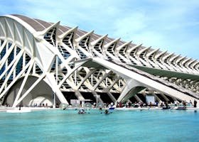 Explore the futuristic City of Arts and Sciences in Valencia with its modern architecture and vibrant surroundings.